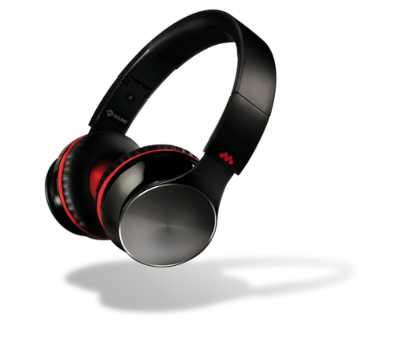 MELICONI Cuffie a padiglione Meliconi Speak Air bluetooth nero e rosso